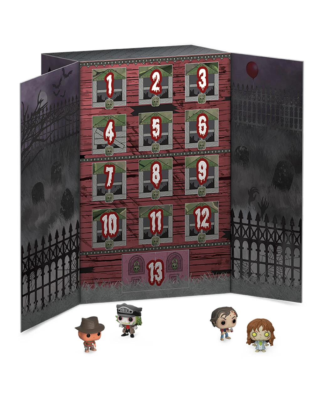 13 Tage Spooky Countdown Horror Pocket POP! Kalender