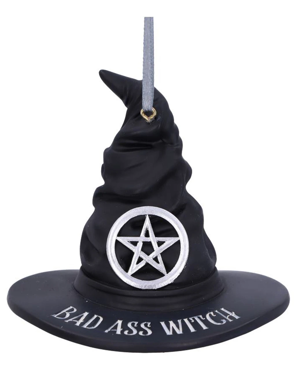 Bad Ass Witch Hängedeko Ornament 9cm