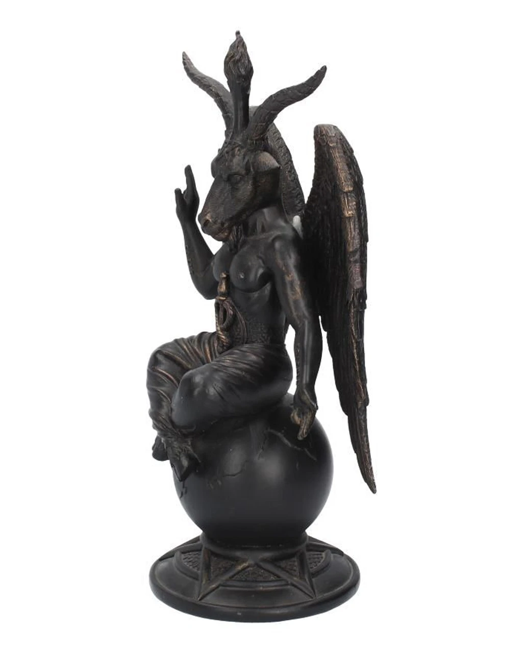 Baphomet Antik Figur Mit Ornamente – Bild 2