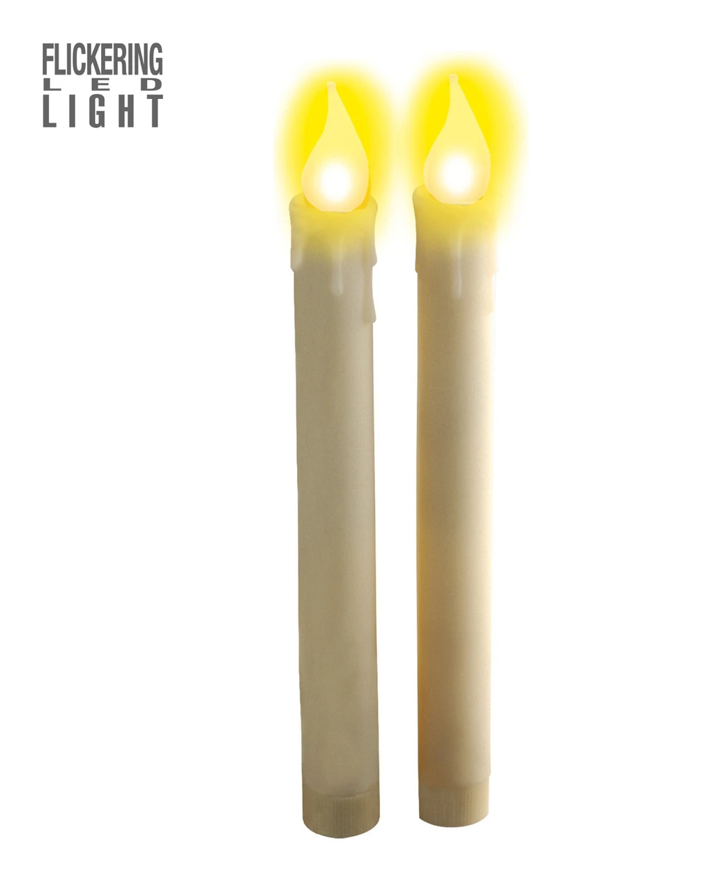 LED Tropfkerzen Set Beige