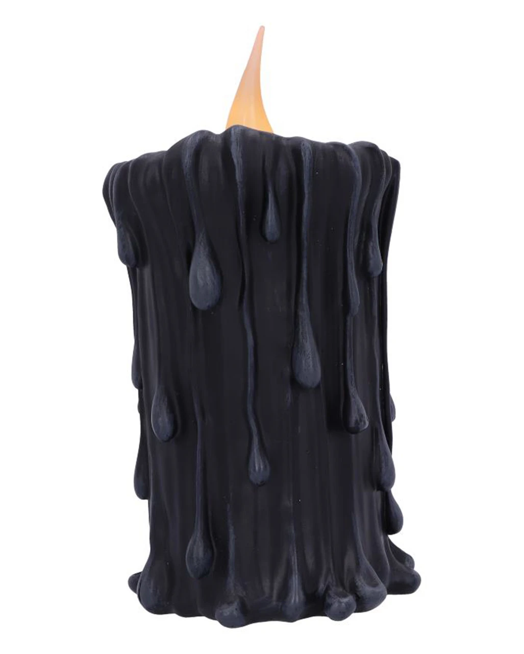 Schwarze Magie LED Kerze 19cm – Bild 3