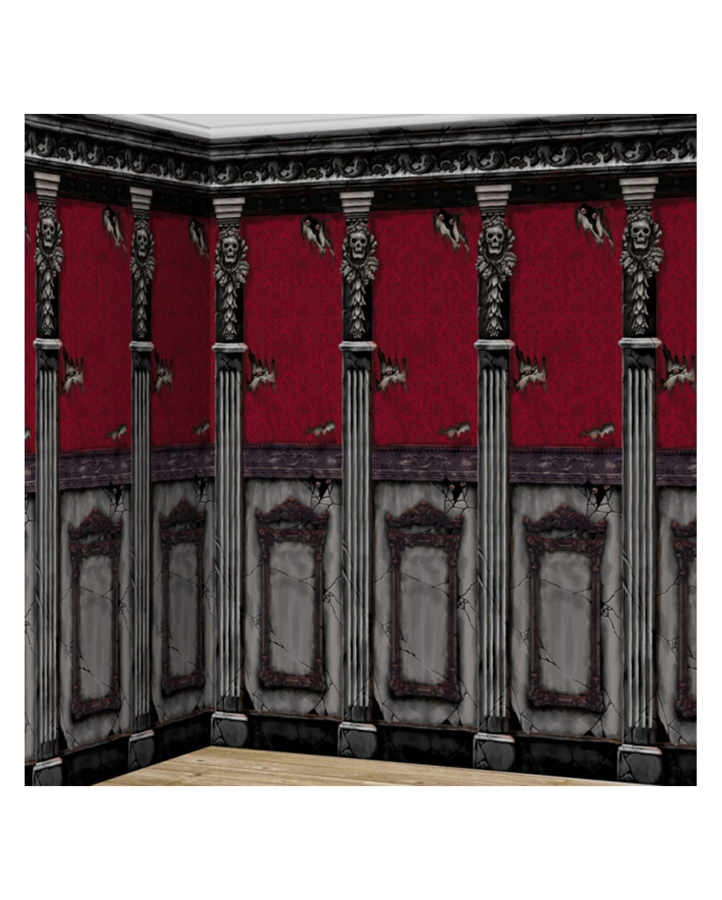 Geisterhaus Wandfolie