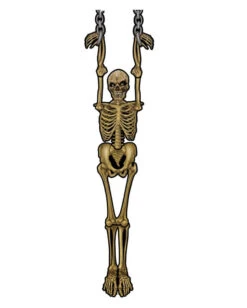 Skelett Hänge Deko