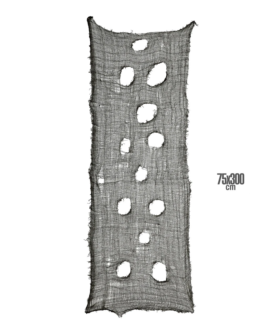 Halloween Lumpenstoff Schwarz – Bild 4