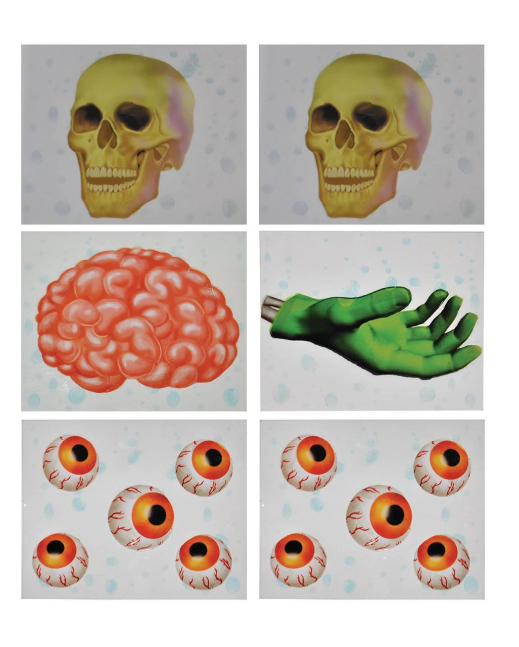 Halloween Flaschen Aufkleber 6 St. – Bild 2