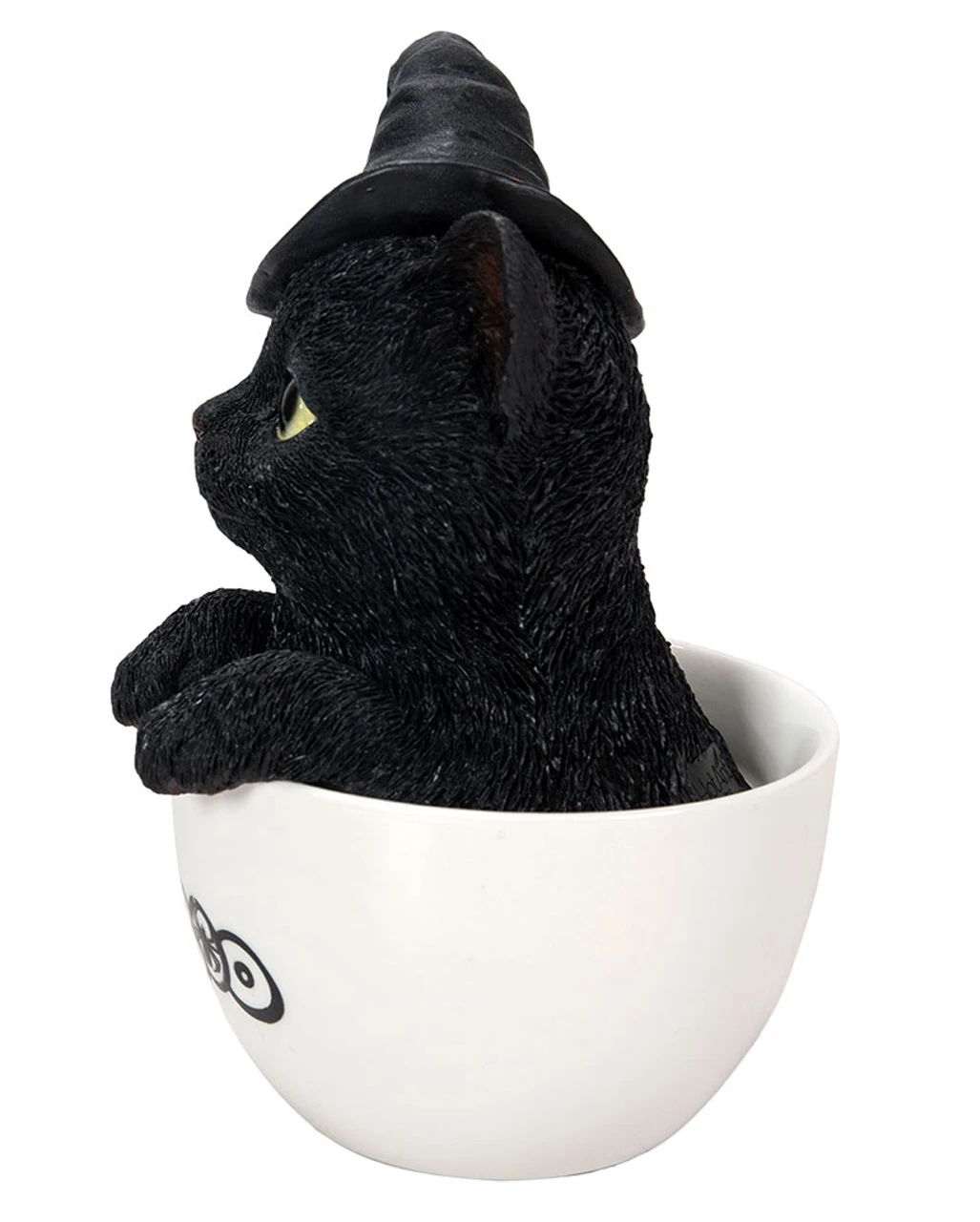 Halloween Katze In Teetasse 16cm – Bild 2