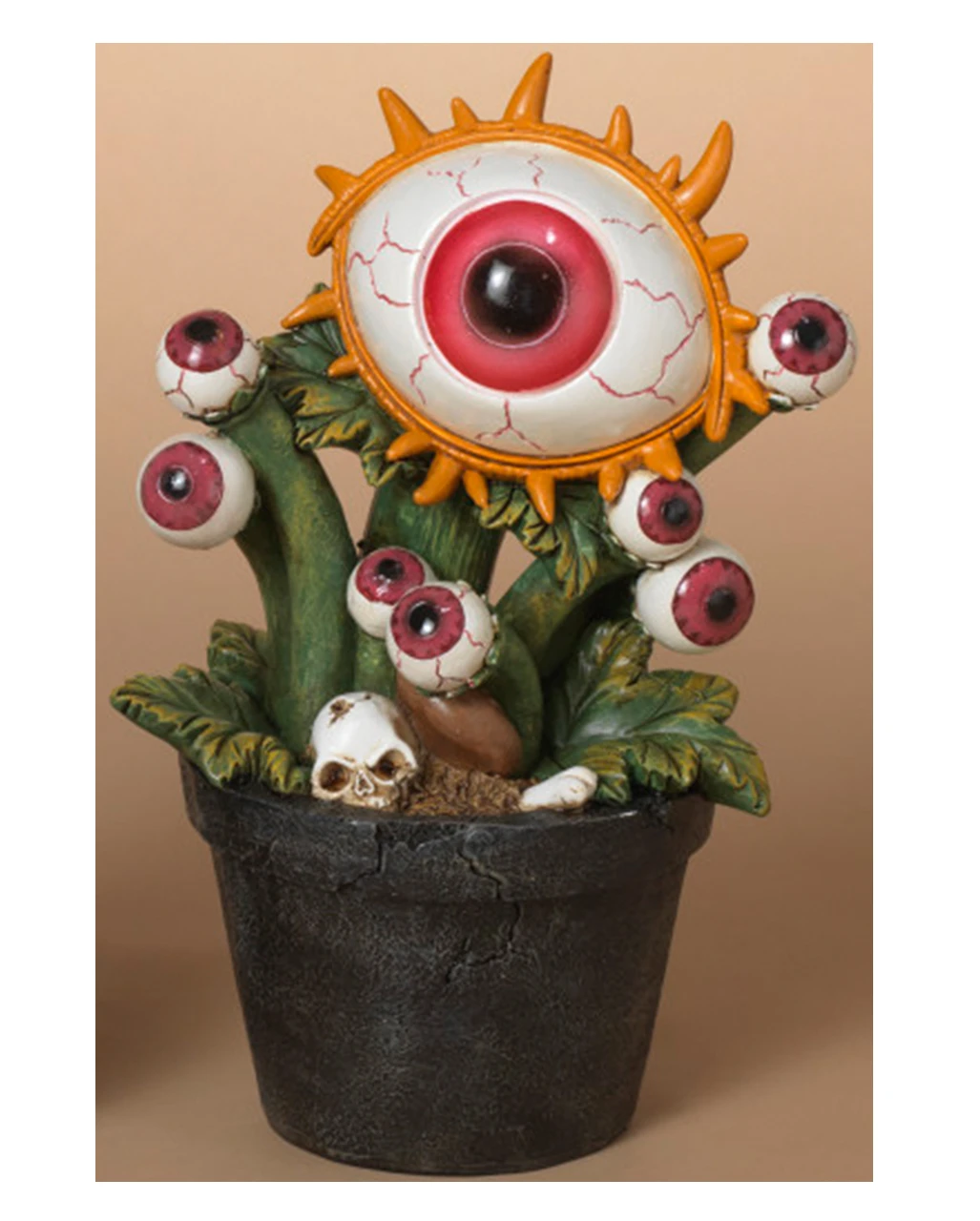 Halloween Pflanze Mit Leuchtendem Augapfel 22cm – Bild 2