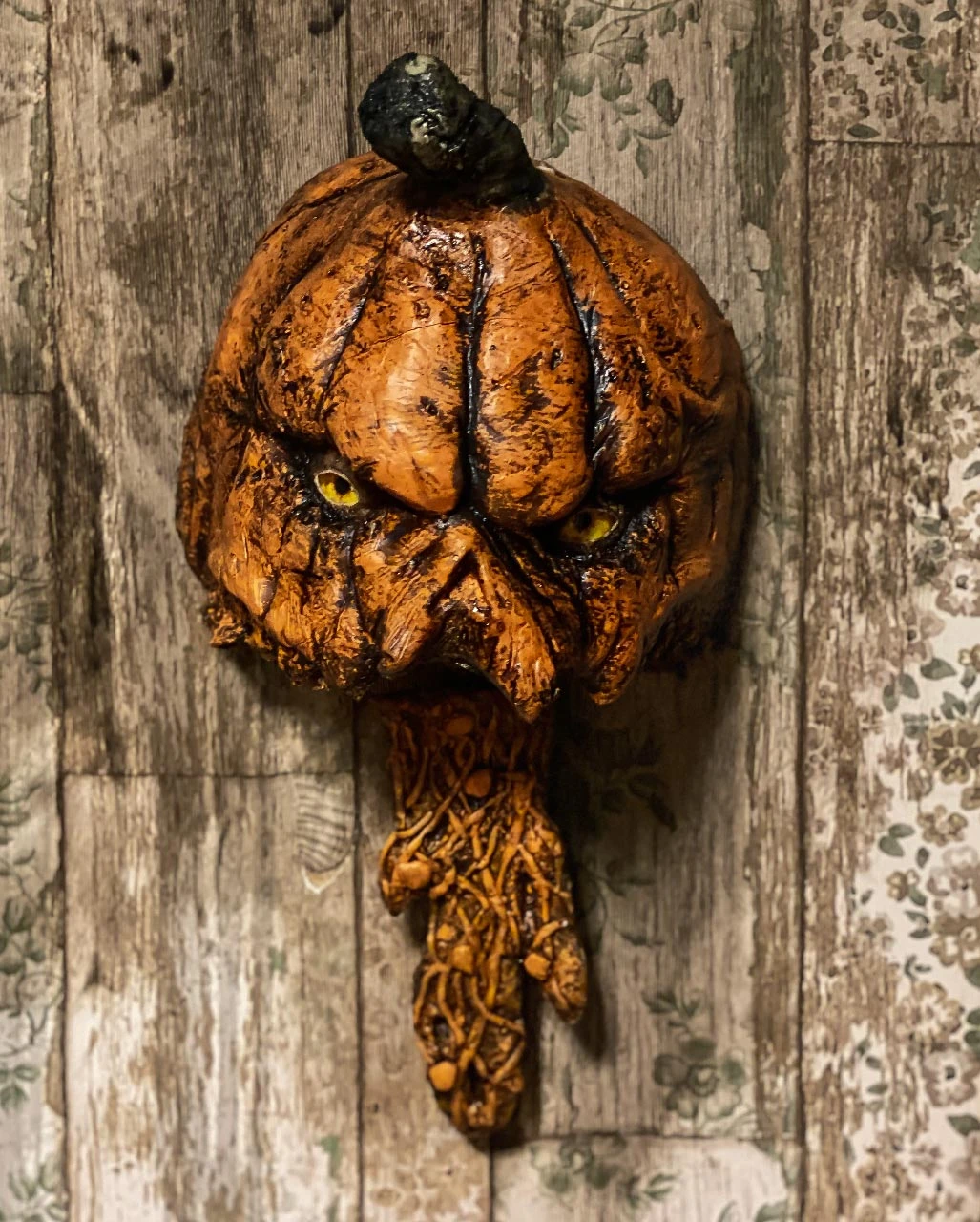 Rotting Pumpkin Wandbild Mit Bewegung