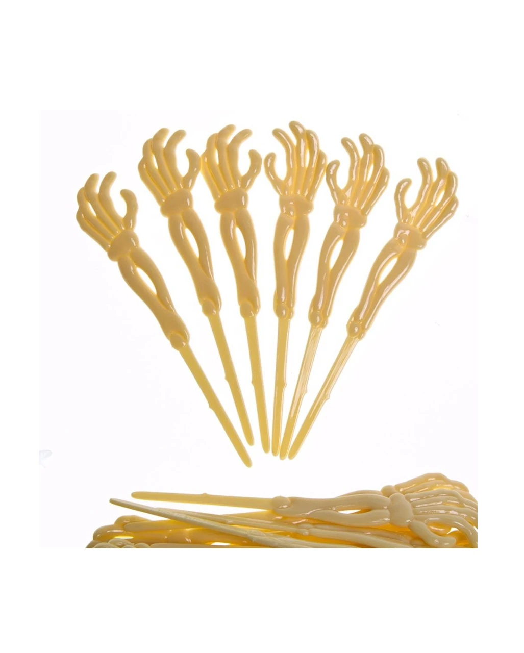 Skelett Hand Cocktail Picker 72 St. – Bild 2