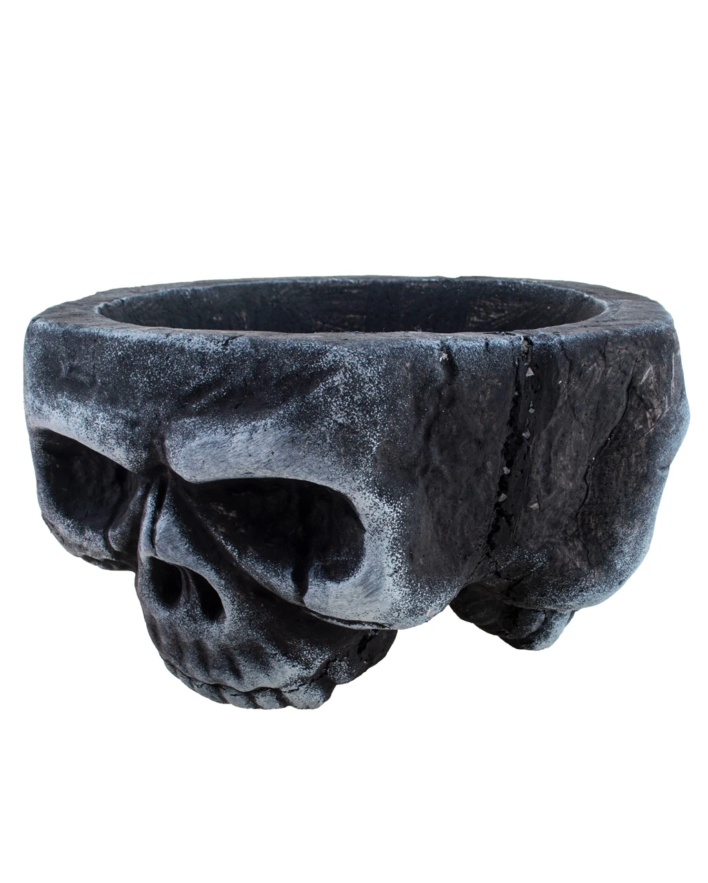 Totenschädelschale Mit Led Totenkopf Deko Set – Bild 3