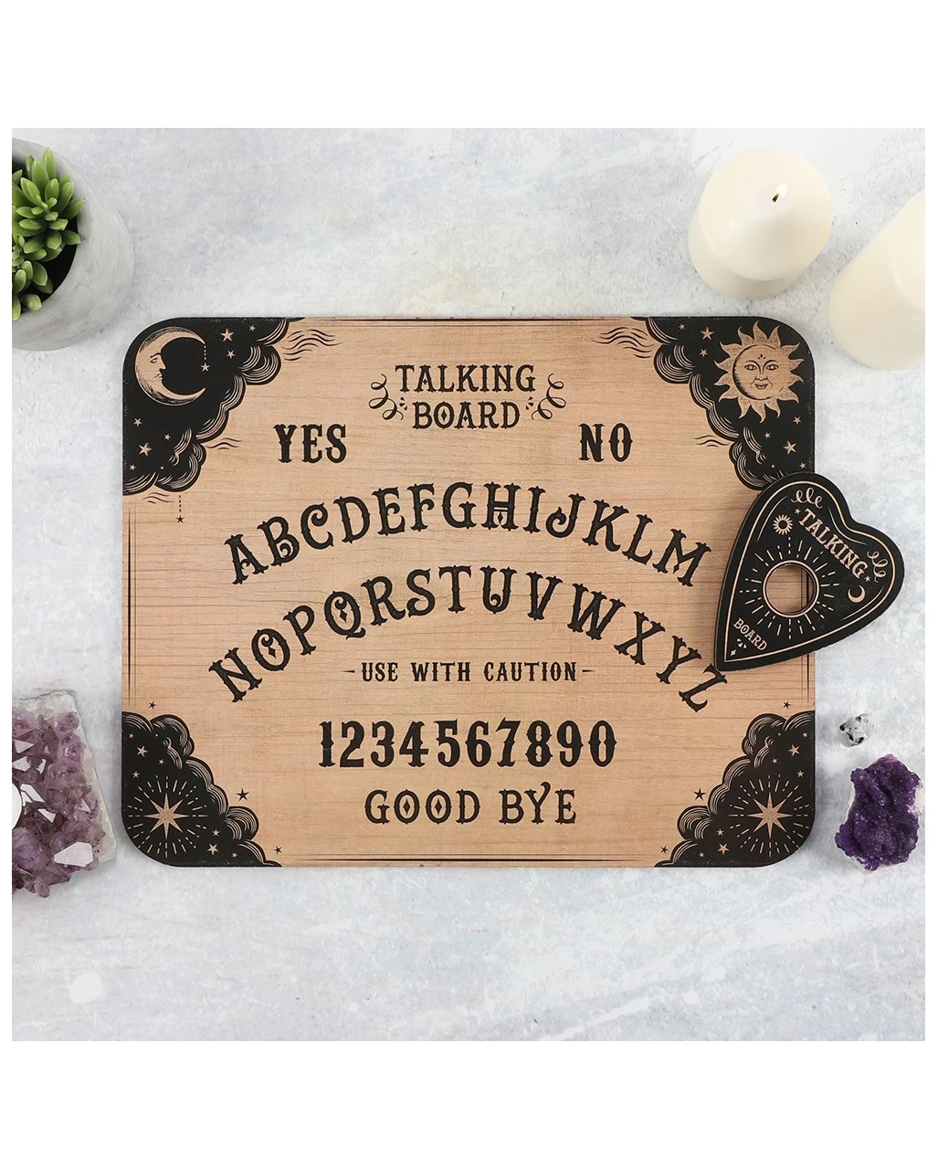 Vintage Ouija Hexenbrett Mit Zeiger – Bild 2