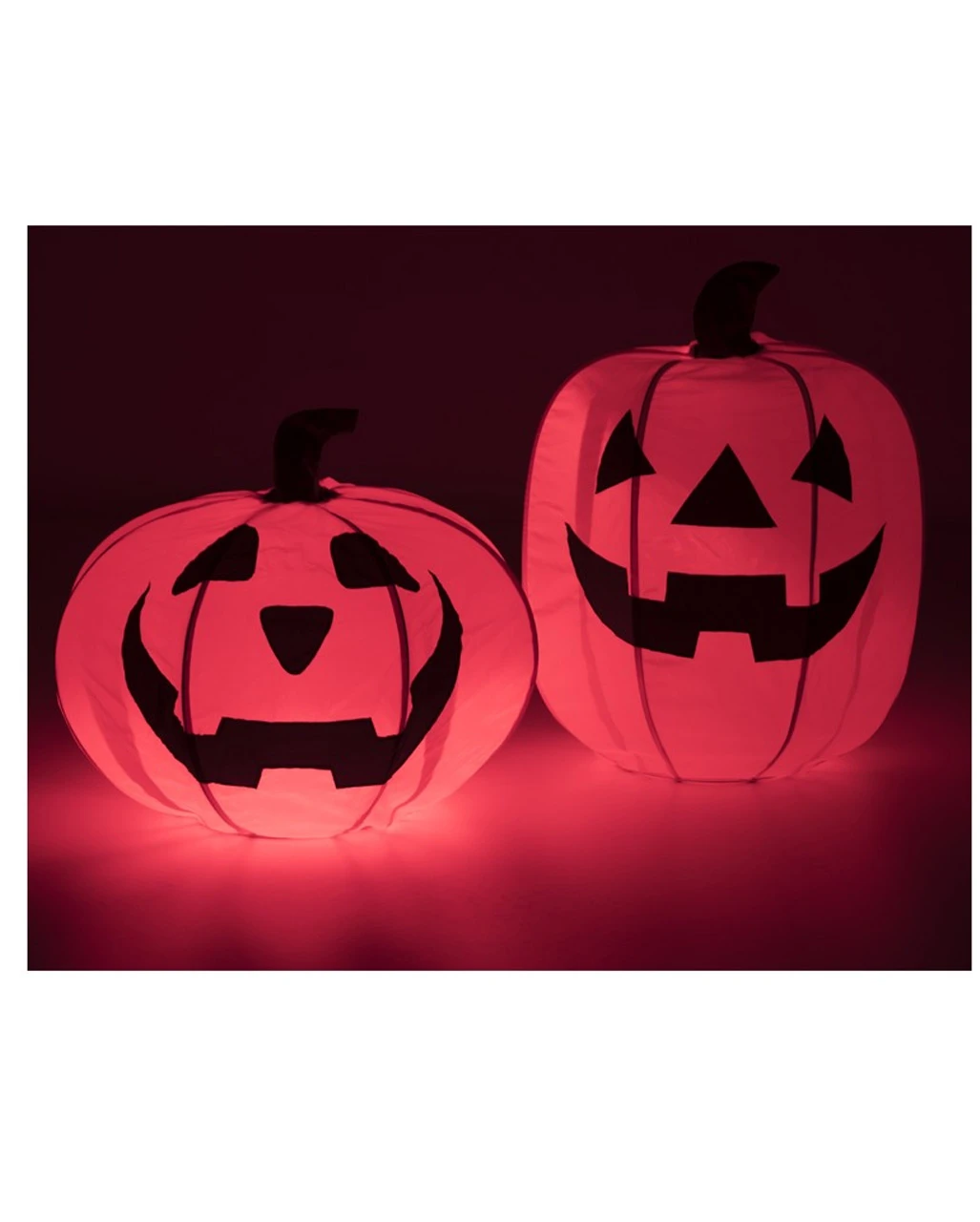 Faltbarer Kürbis Mit Beleuchtung 73 X 58 Cm – Bild 2